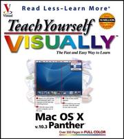 Cover of: Teach Yourself Visually Mac OS X v. 10.3 Panther