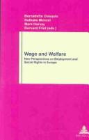 Cover of: Wage and Welfare: New Perspectives on Employment and Social Rights in Europe (Work and Society)