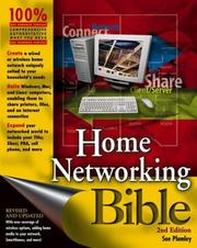 Cover of: Home Networking Bible by Sue Plumley