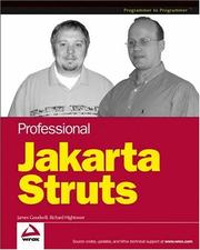 Cover of: Professional Jakarta Struts by James Goodwill