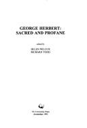 Cover of: George Herbert by edited by Helen Wilcox, Richard Todd.