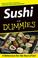 Cover of: Sushi for Dummies
