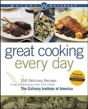 Cover of: Weight Watchers Great Cooking Every Day by Weight Watchers