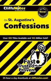 Cover of: St. Augustine's Confessions