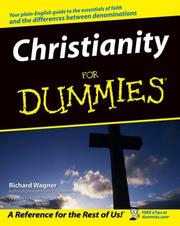 Cover of: Christianity for dummies by Wagner, Richard