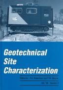 Cover of: GEOTECHNICAL SITE CHARACTERIZATION V2