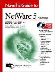 Cover of: Novell's guide to NetWare 5 networks