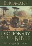 Eerdmans Dictionary of the Bible by 