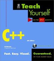 Cover of: Teach Yourself C++ by Al Stevens