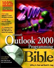 Cover of: Microsoft Outlook 2000 Programming Bible