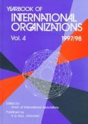 Cover of: Yearbook International Organization 97-98 V2