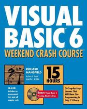 Cover of: Visual Basic 6 weekend crash course