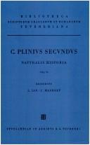 Cover of: Naturalis Historiae, vol. VI: Indices (Bibliotheca scriptorum Graecorum et Romanorum Teubneriana)