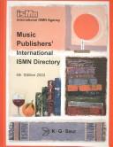 Cover of: Music Publishers' International Ismn Directory 2003