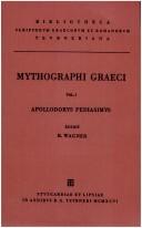 Cover of: Mythographi Graeci, vol. I by Apollodorus.