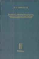 Cover of: Ulrich Von Wilamowitz-Moellendorff by Ulrich von Wilamowitz-Moellendorff