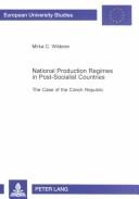 Cover of: National Production Regimes In Post-socialist Countries by Mirka C. Wilderer