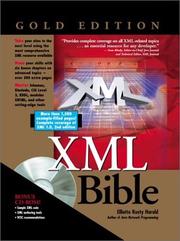 Cover of: XML Bible, Gold Edition