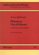 Cover of: Plutarco: Vita Di Bruto : Introduzione e Commento Storico