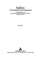 Cover of: Konflikt Und Konsens Conflitto E Consenso by Richard Brütting, Sergio Sacco