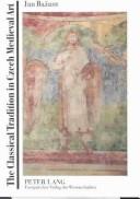 Cover of: The Classical Tradition In Czech Medieval Art