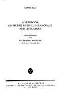 Cover of: A yearbook of studies in English language and literature