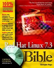 Cover of: Red Hat Linux 7.3 Bible by Christopher Negus