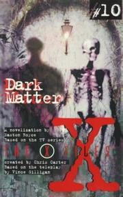 Cover of: X Files YA #10 Dark Matter (X Files YA)