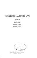 Cover of: Yearbook Maritime Law