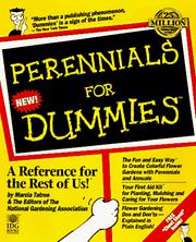 Cover of: Perennials for dummies