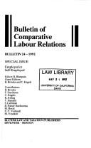 Cover of: Employed or Self-Employed (Bulletin of Comparative Labour Relations Series Set) by Roger Blanpain