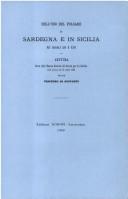 Cover of: Dell'uso del volgare in Sardegna e in Sicilia ne'secoli XII e XIII. Palermo 1866. Reprint.