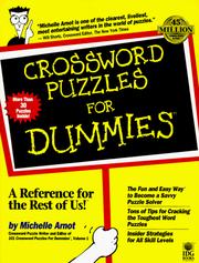 Cover of: Crossword puzzles for dummies