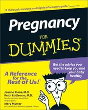 Cover of: Pregnancy for dummies by Joanne Stone, M.D.