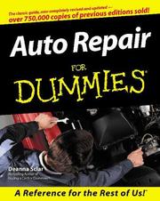 Cover of: Auto repair for dummies