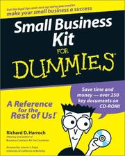 Cover of: Small business kit for dummies