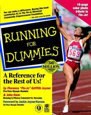 Cover of: Running for dummies by Florence Delorez Griffith Joyner