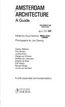 Cover of: Amsterdam architecture by Books Nippan