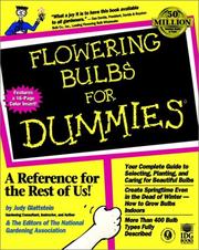 Cover of: Flowering bulbs for dummies