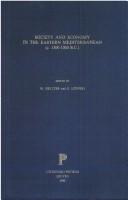 Cover of: Society and economy in the Eastern Mediterranean (c. 1500-1000 B.C.) by edited by M. Heltzer and E. Lipiński.