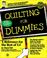 Cover of: Quilting for dummies