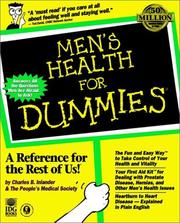 Cover of: Men's health for dummies