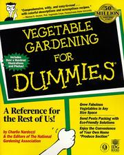 Vegetable gardening for dummies by Charlie Nardozzi