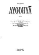Cover of: Ayodhyā