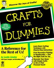 Cover of: Crafts for dummies