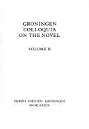 Groningen Colloquia on the Novel by Heinz Hofmann