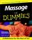 Cover of: Massage for Dummies