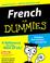 Cover of: French for dummies
