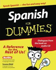 Spanish for dummies by Susana Wald