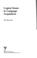 Cover of: Ligocal Issues in Language Acquisition